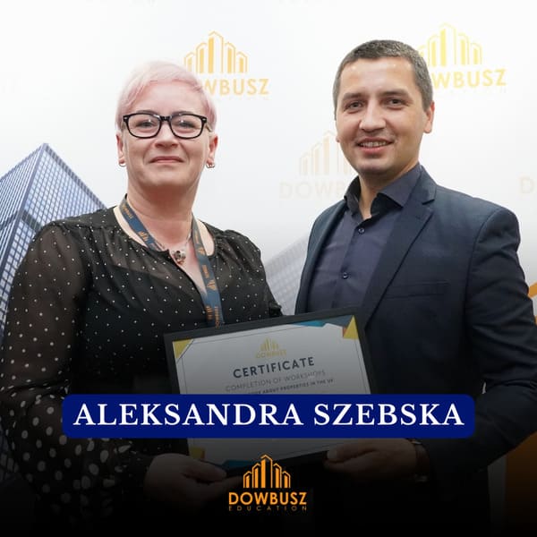 Aleksandra Szebska - Dowbusz Education